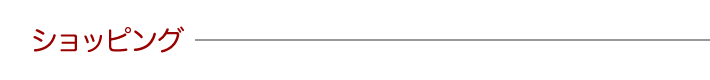 ショッピング